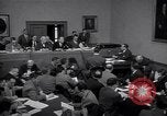 Image of court hearing a case on gangster Frank Costello United States USA, 1951, second 47 stock footage video 65675035801