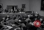 Image of court hearing a case on gangster Frank Costello United States USA, 1951, second 52 stock footage video 65675035801