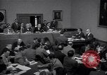 Image of court hearing a case on gangster Frank Costello United States USA, 1951, second 53 stock footage video 65675035801