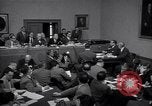 Image of court hearing a case on gangster Frank Costello United States USA, 1951, second 57 stock footage video 65675035801