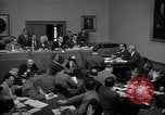 Image of court hearing a case on gangster Frank Costello United States USA, 1951, second 59 stock footage video 65675035801