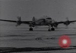 Image of Famous woman descends from a plane United States USA, 1951, second 17 stock footage video 65675035805