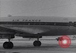 Image of Famous woman descends from a plane United States USA, 1951, second 27 stock footage video 65675035805