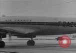 Image of Famous woman descends from a plane United States USA, 1951, second 28 stock footage video 65675035805