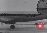 Image of Famous woman descends from a plane United States USA, 1951, second 30 stock footage video 65675035805