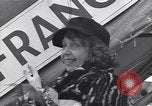 Image of Famous woman descends from a plane United States USA, 1951, second 50 stock footage video 65675035805