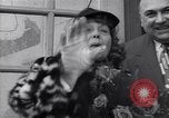 Image of Famous woman descends from a plane United States USA, 1951, second 62 stock footage video 65675035805