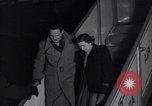 Image of Douglas Bader arrives at airport Canada, 1951, second 3 stock footage video 65675035806