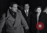 Image of Douglas Bader arrives at airport Canada, 1951, second 4 stock footage video 65675035806