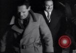 Image of Douglas Bader arrives at airport Canada, 1951, second 7 stock footage video 65675035806