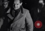 Image of Douglas Bader arrives at airport Canada, 1951, second 8 stock footage video 65675035806