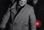 Image of Douglas Bader arrives at airport Canada, 1951, second 10 stock footage video 65675035806