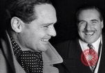 Image of Douglas Bader arrives at airport Canada, 1951, second 29 stock footage video 65675035806