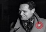 Image of Douglas Bader arrives at airport Canada, 1951, second 32 stock footage video 65675035806