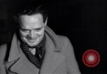 Image of Douglas Bader arrives at airport Canada, 1951, second 34 stock footage video 65675035806