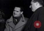Image of Douglas Bader arrives at airport Canada, 1951, second 42 stock footage video 65675035806