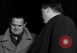 Image of Douglas Bader arrives at airport Canada, 1951, second 45 stock footage video 65675035806