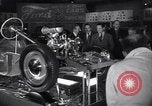 Immagine di Gruppo capitano Douglas Bader al motor show London Inghilterra England, 1951, secondo 47 filmato di repertorio 65675035808