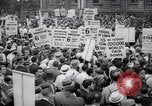 Image maire de New York adresses frappant les travailleurs de l'industrie électrique New York United States USA, 1937, de la seconde 4 séquences d'archives historiques vidéo 65675035817