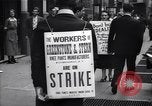 Image of Kneepants manufacturers on a strike New York United States USA, 1937, second 11 stock footage video 65675035818