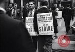 Image of Kneepants manufacturers on a strike New York United States USA, 1937, second 14 stock footage video 65675035818