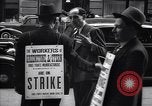 Image of Kneepants manufacturers on a strike New York United States USA, 1937, second 26 stock footage video 65675035818