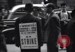 Image of Kneepants manufacturers on a strike New York United States USA, 1937, second 32 stock footage video 65675035818