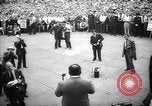 Image of Mayor of New York Fiorello LaGuardia during his address New York United States USA, 1937, second 4 stock footage video 65675035819