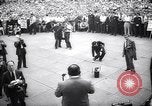 Image of Mayor of New York Fiorello LaGuardia during his address New York United States USA, 1937, second 7 stock footage video 65675035819