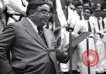 Image of Mayor of New York Fiorello LaGuardia during his address New York United States USA, 1937, second 25 stock footage video 65675035819