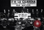 Image campagne électorale de F H LaGuardia pour le maire de New York New York United States USA, 1934, de la seconde 1 séquences d'archives historiques vidéo 65675035821