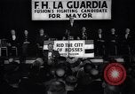Image campagne électorale de F H LaGuardia pour le maire de New York New York United States USA, 1934, de la seconde 13 séquences d'archives historiques vidéo 65675035821