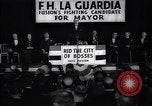 Image campagne électorale de F H LaGuardia pour le maire de New York New York United States USA, 1934, de la seconde 19 séquences d'archives historiques vidéo 65675035821