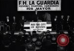 Image campagne électorale de F H LaGuardia pour le maire de New York New York United States USA, 1934, de la seconde 53 séquences d'archives historiques vidéo 65675035821