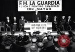 Immagine di Benvenuto di F H LaGuardia presso la sua campagna elettorale New York United States USA, 1934, secondo 1 filmato di repertorio 65675035822