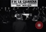 Immagine di Benvenuto di F H LaGuardia presso la sua campagna elettorale New York United States USA, 1934, secondo 31 filmato di repertorio 65675035822