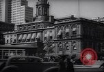 Standbild Die Tammany Hall Rathaus und Stadthalle New York City USA, 1937, aus Sekunde 41 historischem Filmmaterial Videoclip 65675035827