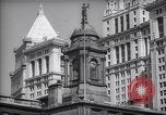 Standbild Die Tammany Hall Rathaus und Stadthalle New York City USA, 1937, aus Sekunde 44 historischem Filmmaterial Videoclip 65675035827