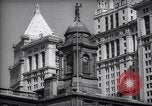 Standbild Die Tammany Hall Rathaus und Stadthalle New York City USA, 1937, aus Sekunde 49 historischem Filmmaterial Videoclip 65675035827