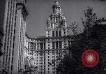 Standbild Die Tammany Hall Rathaus und Stadthalle New York City USA, 1937, aus Sekunde 55 historischem Filmmaterial Videoclip 65675035827