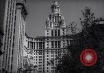 Standbild Die Tammany Hall Rathaus und Stadthalle New York City USA, 1937, aus Sekunde 56 historischem Filmmaterial Videoclip 65675035827