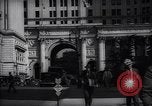 Standbild Die Tammany Hall Rathaus und Stadthalle New York City USA, 1937, aus Sekunde 62 historischem Filmmaterial Videoclip 65675035827