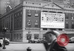 Standbild Ansicht des Eingangs der Gesellschaft von Tammany Kolumbianer bestellen oder die T New York United States USA, 1937, aus Sekunde 25 historischem Filmmaterial Videoclip 65675035830