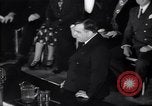 Image of Fusion party candidate LaGuardia gathers support by his speech New York United States USA, 1934, second 39 stock footage video 65675035834
