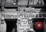 Image of barber shop New York United States USA, 1939, second 26 stock footage video 65675035837