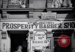 Image of barber shop New York United States USA, 1939, second 28 stock footage video 65675035837