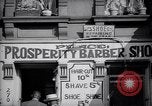 Image of barber shop New York United States USA, 1939, second 29 stock footage video 65675035837