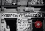 Image of barber shop New York United States USA, 1939, second 37 stock footage video 65675035837