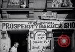Image of barber shop New York United States USA, 1939, second 38 stock footage video 65675035837