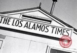 Image of Los Alamos Times Newspaper printing operation New Mexico United States USA, 1949, second 10 stock footage video 65675035849
